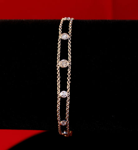 Graduated Diamond Bracelet