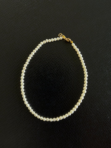 White Pearl Anklet