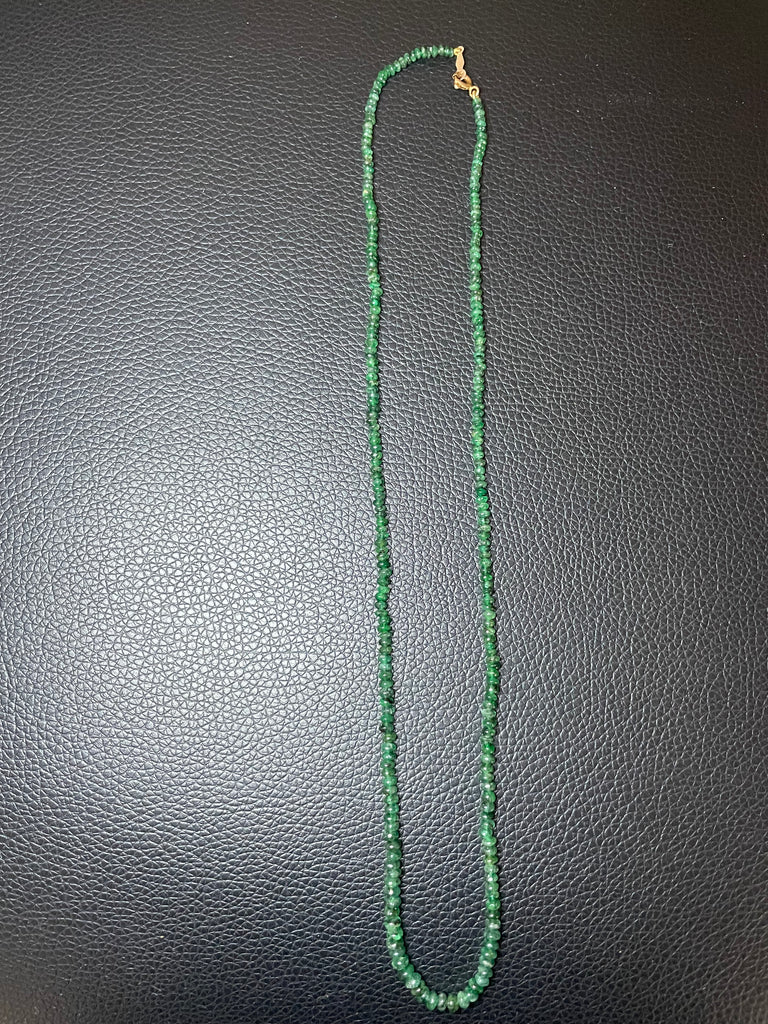 Emerald Bead Necklace