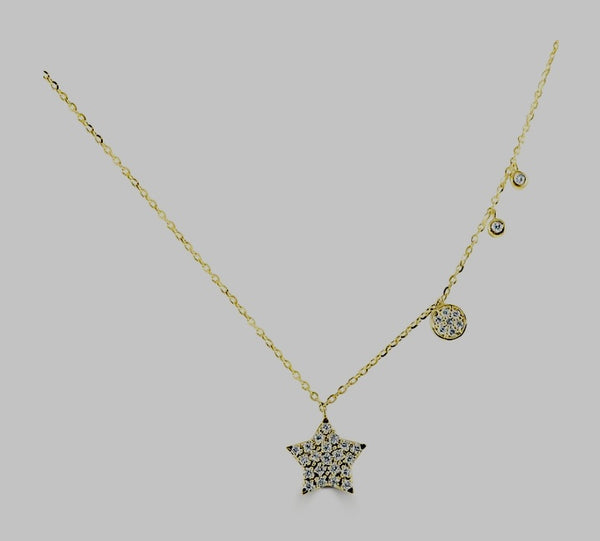 Diamond Star Necklace