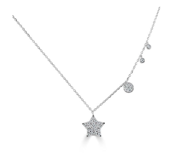 Diamond Star Necklace