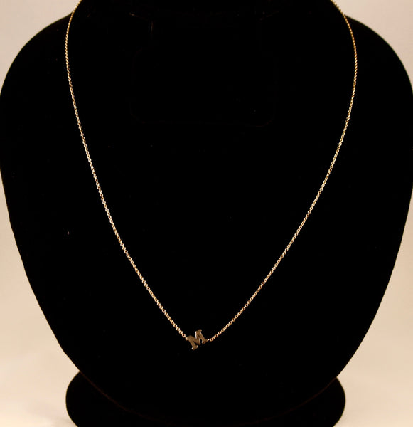 Gold Initial Necklace