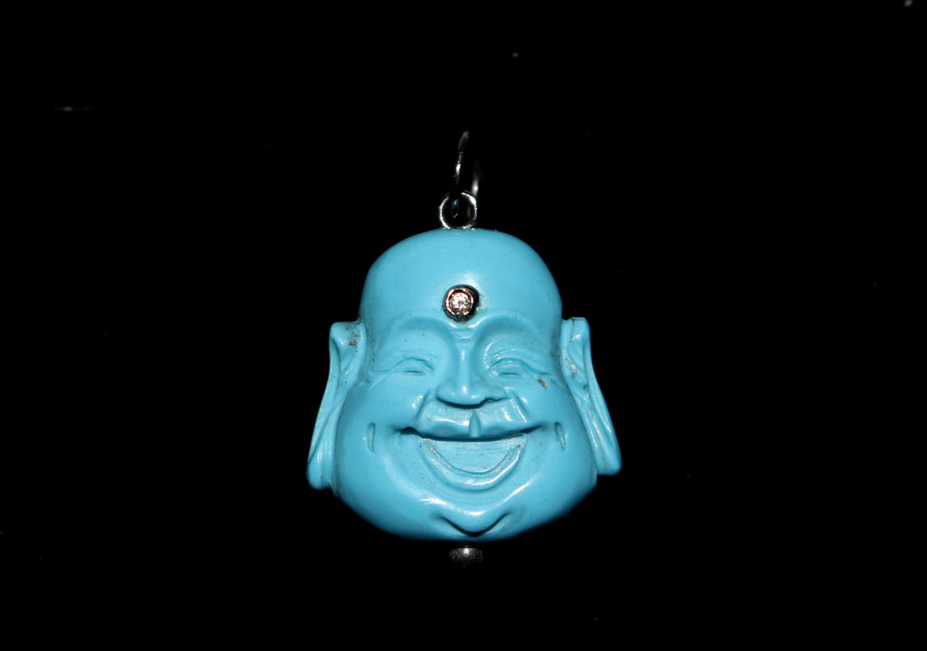 Turquoise Buddha Pendant