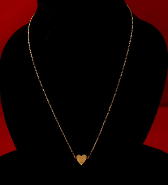 Gold Heart Necklace