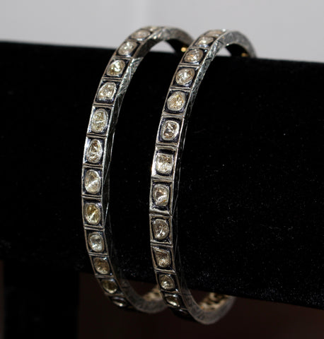 Indian Style Diamond Bangles